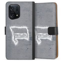 Sideflip mit langer Lasche schwarz