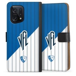 Sideflip mit langer Lasche schwarz