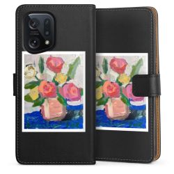 Sideflip Fodral med flap svart