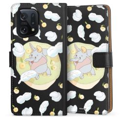 Sideflip mit langer Lasche schwarz