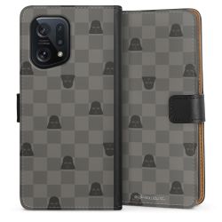 Sideflip mit langer Lasche schwarz