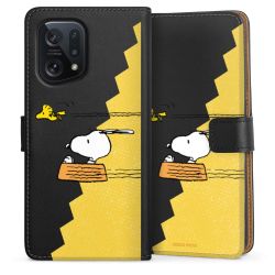 Sideflip mit langer Lasche schwarz