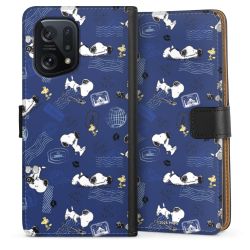 Sideflip mit langer Lasche schwarz