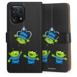 Sideflip mit langer Lasche schwarz