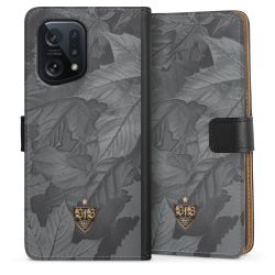 Sideflip mit langer Lasche schwarz