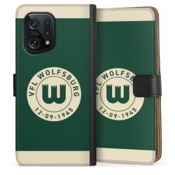 Sideflip mit langer Lasche schwarz