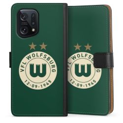 Sideflip mit langer Lasche schwarz