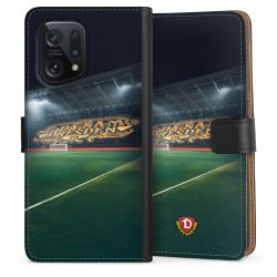 Sideflip mit langer Lasche schwarz