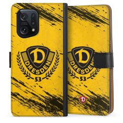 Sideflip mit langer Lasche schwarz