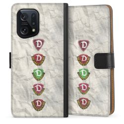 Sideflip mit langer Lasche schwarz