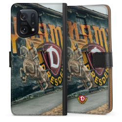 Sideflip mit langer Lasche schwarz