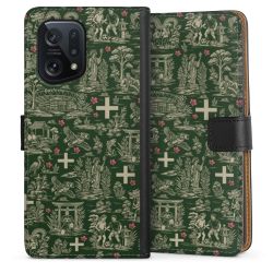 Sideflip mit langer Lasche schwarz