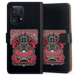 Sideflip mit langer Lasche schwarz