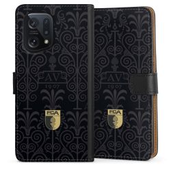 Sideflip mit langer Lasche schwarz