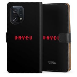 Sideflip mit langer Lasche schwarz