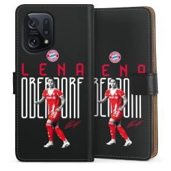 Sideflip mit langer Lasche schwarz