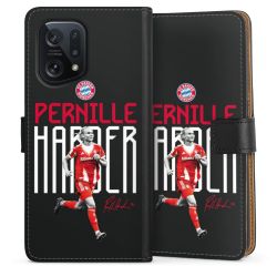 Sideflip mit langer Lasche schwarz