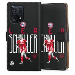 Sideflip mit langer Lasche schwarz