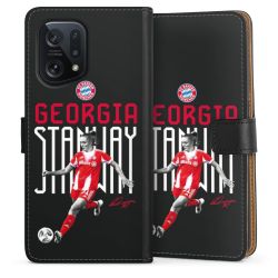 Sideflip mit langer Lasche schwarz