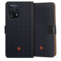 Sideflip Fodral med flap svart