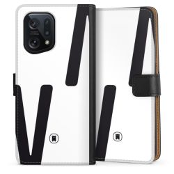 Sideflip Fodral med flap svart