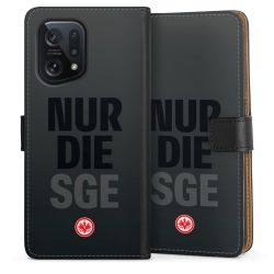 Sideflip mit langer Lasche schwarz