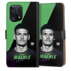 Sideflip mit langer Lasche schwarz