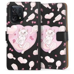 Sideflip mit langer Lasche schwarz