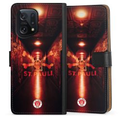 Sideflip mit langer Lasche schwarz