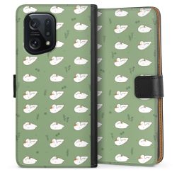 Sideflip mit langer Lasche schwarz