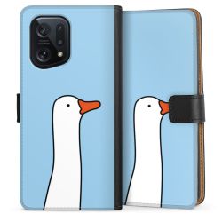 Sideflip mit langer Lasche schwarz