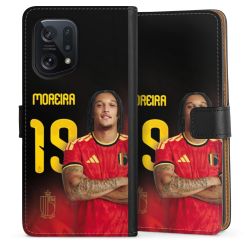 Sideflip mit langer Lasche schwarz