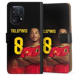 Sideflip mit langer Lasche schwarz