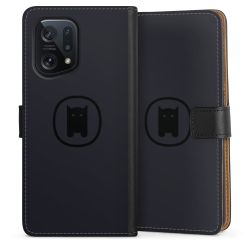 Sideflip Fodral med flap svart