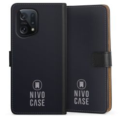 Sideflip Fodral med flap svart