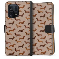 Sideflip mit langer Lasche schwarz