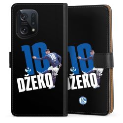 Sideflip mit langer Lasche schwarz