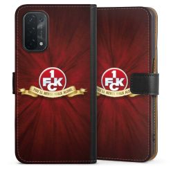 Sideflip mit langer Lasche schwarz