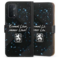 Sideflip mit langer Lasche schwarz