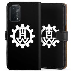 Sideflip mit langer Lasche schwarz