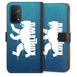 Sideflip mit langer Lasche schwarz