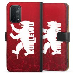 Sideflip mit langer Lasche schwarz