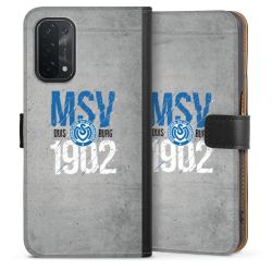 Sideflip mit langer Lasche schwarz