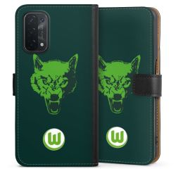 Sideflip mit langer Lasche schwarz