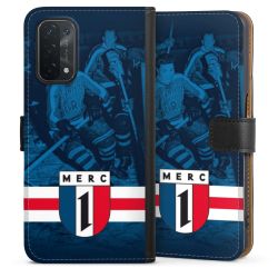 Sideflip mit langer Lasche schwarz