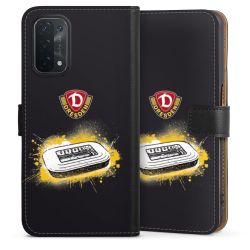 Sideflip mit langer Lasche schwarz