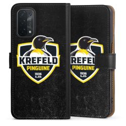 Sideflip mit langer Lasche schwarz