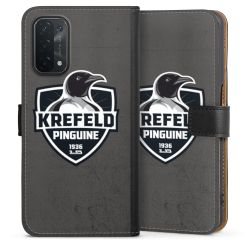 Sideflip mit langer Lasche schwarz