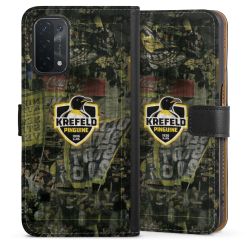 Sideflip mit langer Lasche schwarz