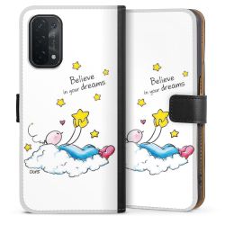 Sideflip mit langer Lasche schwarz